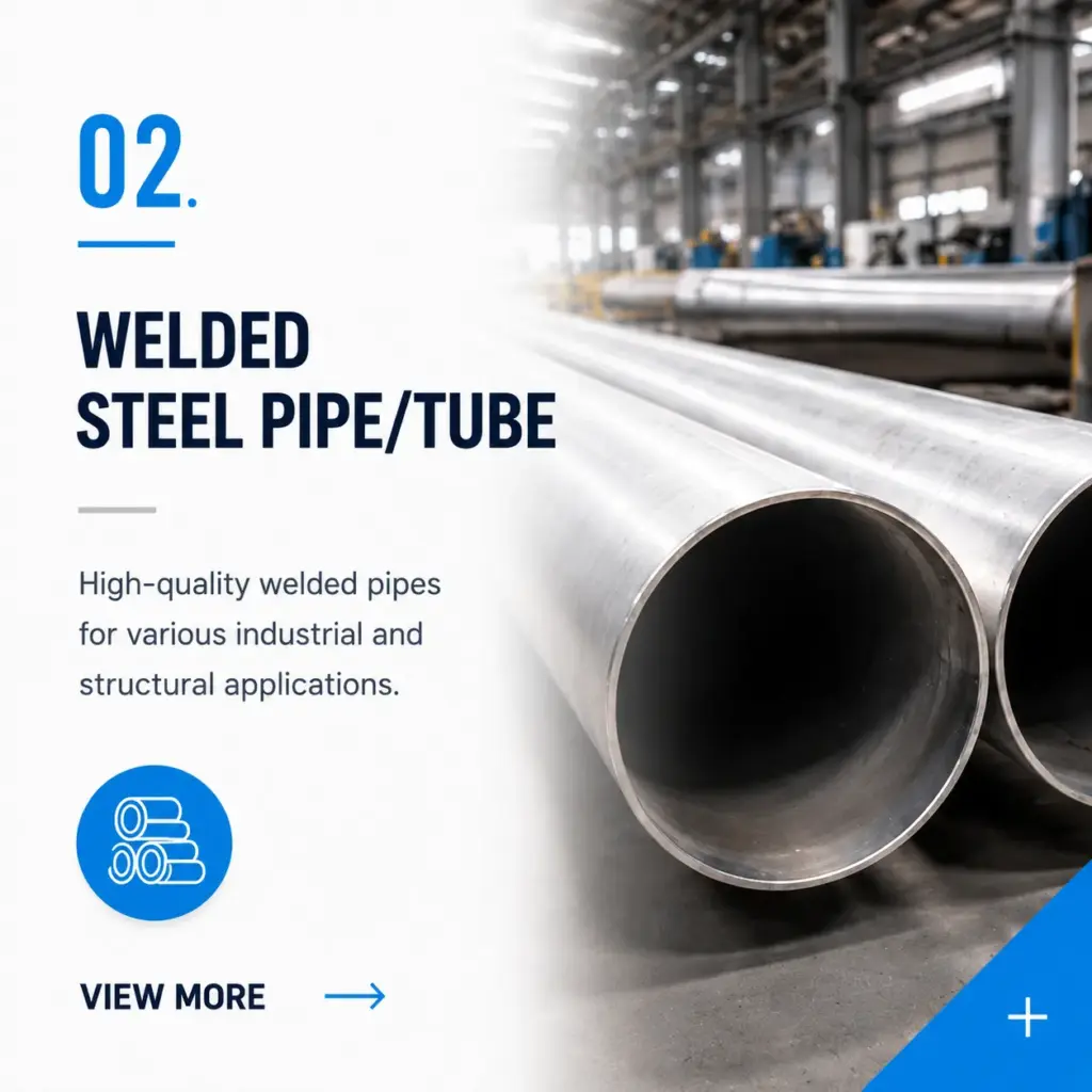 welded steel pipe and tube