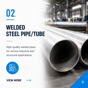 welded steel pipe and tube